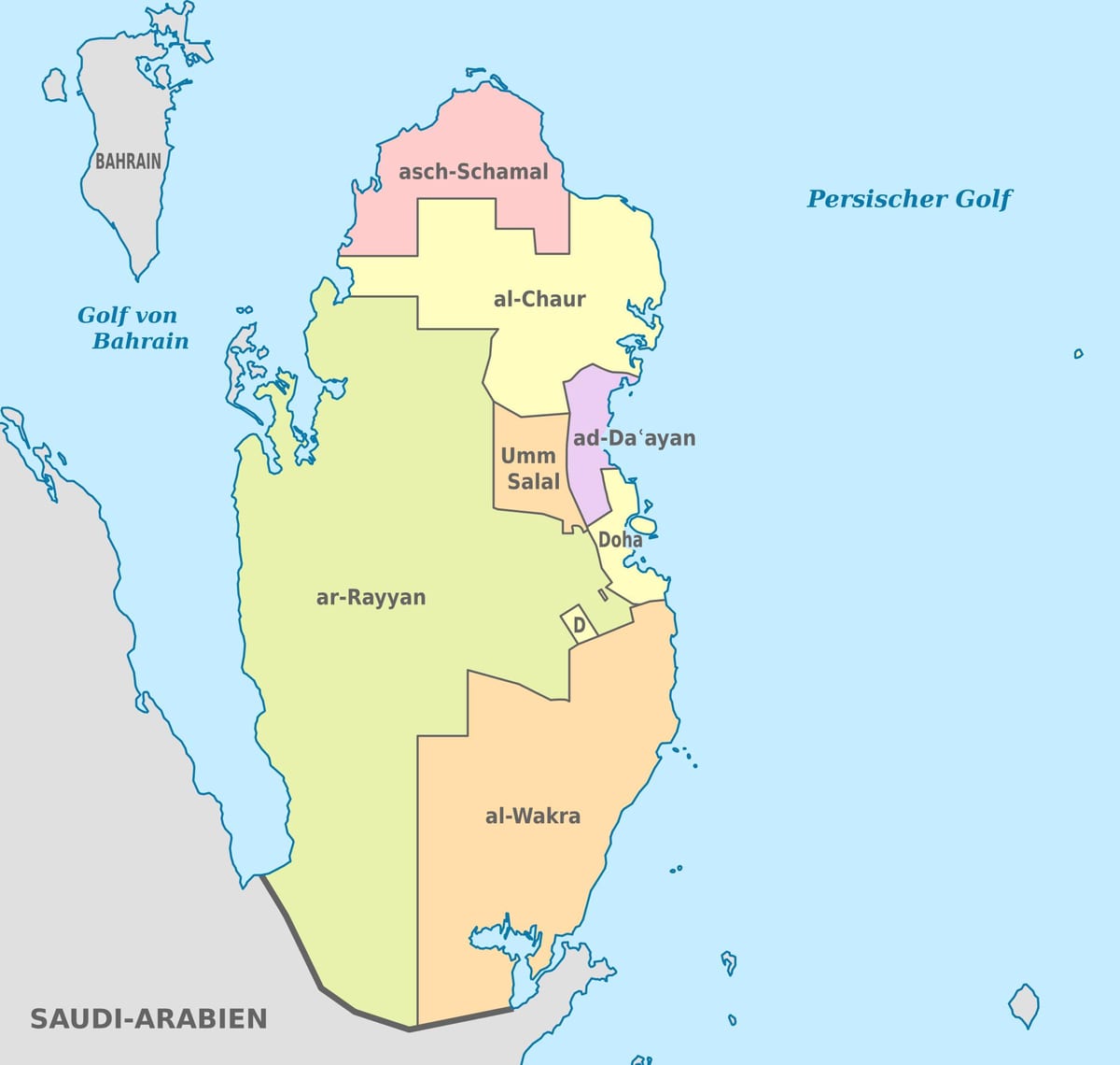 ನಕ್ಷೆ of qatar ವೆಕ್ಟರ್