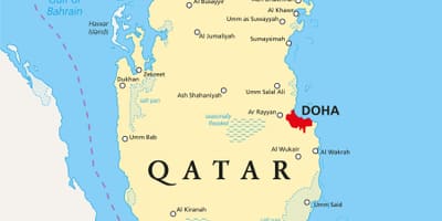 ನಕ್ಷೆ of qatar ಚಿತ್ರ