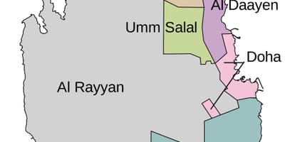 ನಕ್ಷೆ of qatar ಪುರಸಭೆ 